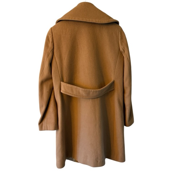 J crew camel double breasted wool coat - Picture 4 of 5
